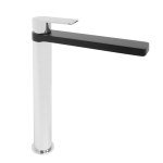 Cosmopolitan Extended Basin Mixer Matte Black & Chrome